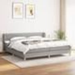 vidaXL Cadre de lit sans matelas sonoma gris 150x200 cm - 150 x 200 cm