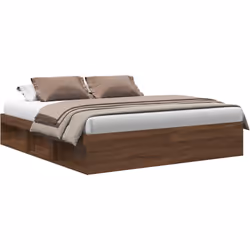 Prenez la voie moderne vers votre chambre à coucher avec ce cadre de lit ! Il sera un supplément pratique et décoratif à votr ...