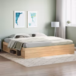 Description générale Ce cadre de lit moderne est un ajout pratique et décoratif à votre chambre à coucher, alliant fonctionna ...