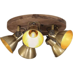 Plafonnier 25 W Laiton Antique 50x50x25 Cm E27 Vidaxl