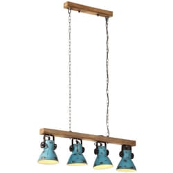 Plafonnier 25 W Bleu Délavé 90x24x111 Cm E27 Vidaxl