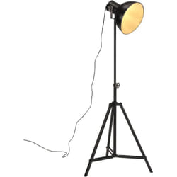 Vidaxl - Lampadaire 25 w noir 61x61x90/150 cm E27
