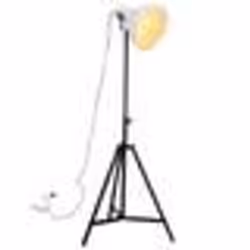 vidaXL Lampadaire 25 W blanc 61x61x90/150 cm E27