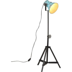 Vidaxl - Lampadaire 25 w bleu délavé 35x35x65/95 cm E27
