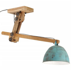 Vidaxl - Plafonnier 25 w bleu délavé 105x30x65-108cm E27