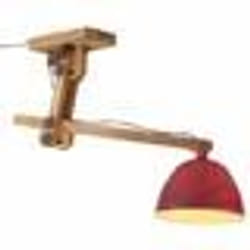 vidaXL Plafonnier 25 W rouge délavé 105x30x65-108cm E27
