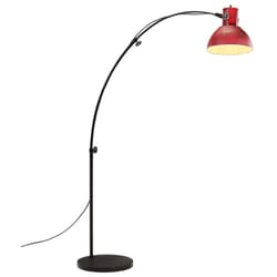 Lampadaire 25 w rouge délavé 150 cm E27