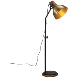 Lampadaire 25 W laiton antique 30x30x100-150 cm E27 vidaXL173368
