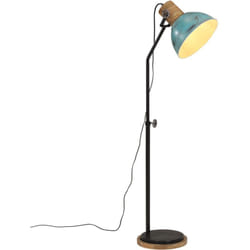 Lampadaire 25 W bleu délavé 30x30x100-150 cm E27 vidaXL