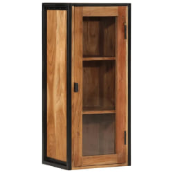 vidaXL Armoire salle de bain murale bois acacia