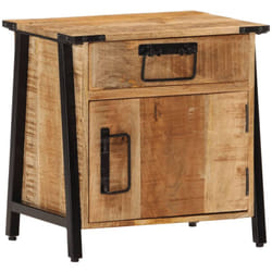 Vidaxl - Table de chevet 40x30x42 cm bois de manguier massif