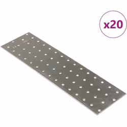Ces plaques perforées avec trous de fixation pré-percés sont des accessoires de bricolage peu coûteux à garder dans votre boî ...