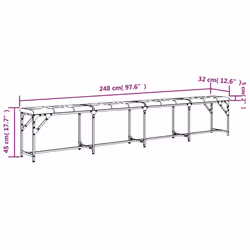 VidaXL 835228 établi d'intérieur - Vue supplémentaire 8
