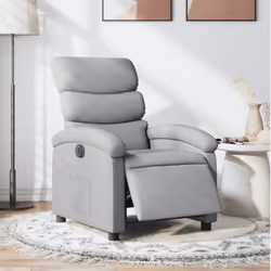 Asseyez-vous et détendez-vous dans ce fauteuil inclinable électrique très confortable ! Fonction d'inclinaison électrique : c ...