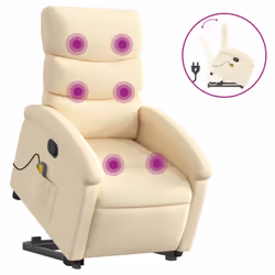 VidaXL 3203999, Tissu, Crème, mousse, 110 kg, 700 mm, 920 mm