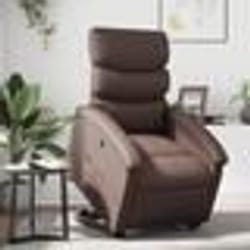 vidaXL Fauteuil inclinable marron similicuir
