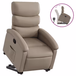 VidaXL 3204046, Simili-cuir, Cappucino, mousse, 110 kg, 700 mm, 920 mm
