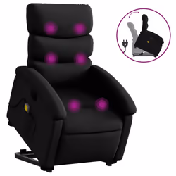 VidaXL 3204047, Simili-cuir, Noir, mousse, 110 kg, 700 mm, 920 mm