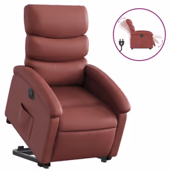 VidaXL 3204065, Simili-cuir, Rouge, mousse, 110 kg, 700 mm, 920 mm