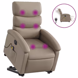 VidaXL 3204067, Simili-cuir, Cappucino, mousse, 110 kg, 700 mm, 920 mm
