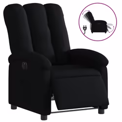 VidaXL 3204070, Tissu, Noir, mousse, 110 kg, 700 mm, 930 mm
