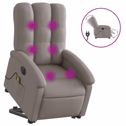 VidaXL 3204136, Tissu, Taupe, mousse, 110 kg, 700 mm, 930 mm