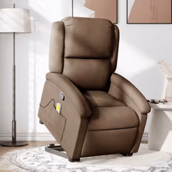 Asseyez-vous et détendez-vous dans ce fauteuil inclinable de massage très confortable ! Fonction de levage électrique : ce fa ...