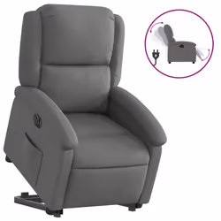 VidaXL 3204189, Tissu, Gris, mousse, 110 kg, 710 mm, 865 mm