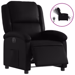 VidaXL 3204212, Simili-cuir, Noir, mousse, 110 kg, 710 mm, 865 mm