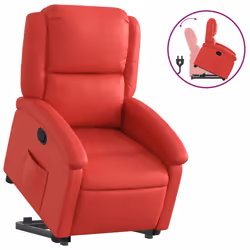 VidaXL 3204231, Simili-cuir, Rouge, mousse, 110 kg, 710 mm, 865 mm