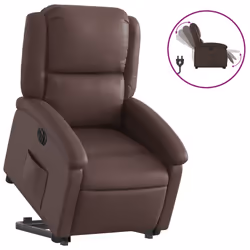 VidaXL 3204242, Simili-cuir, Marron, mousse, 110 kg, 710 mm, 865 mm