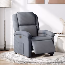 Asseyez-vous et détendez-vous dans ce fauteuil inclinable électrique très confortable ! Fonction d'inclinaison électrique : c ...