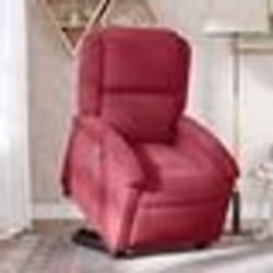 vidaXL Fauteuil inclinable Rouge bordeaux Velours