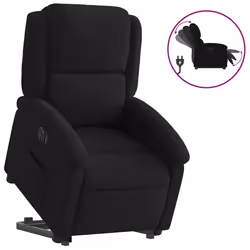 VidaXL 3204306, Velours, Noir, mousse, 110 kg, 710 mm, 865 mm