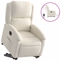 VidaXL 3204331, Velours, Crème, mousse, 110 kg, 710 mm, 865 mm