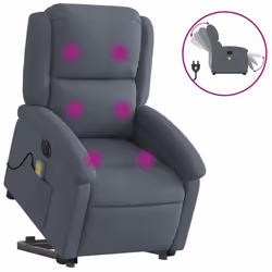 VidaXL 3204334, Velours, Gris, mousse, 110 kg, 710 mm, 865 mm
