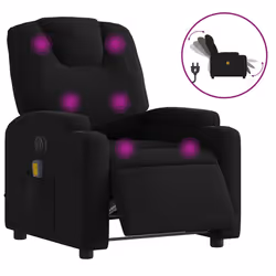 VidaXL 3204358, Tissu, Noir, mousse, 110 kg, 740 mm, 880 mm
