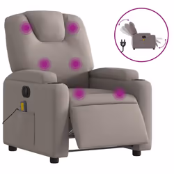 VidaXL 3204364, Tissu, Taupe, mousse, 110 kg, 740 mm, 880 mm