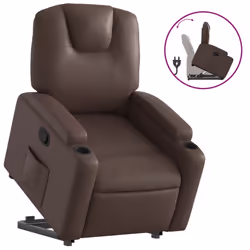 VidaXL 3204432, Simili-cuir, Marron, mousse, 110 kg, 740 mm, 880 mm