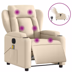VidaXL 3204467, Tissu, Crème, mousse, 110 kg, 770 mm, 945 mm