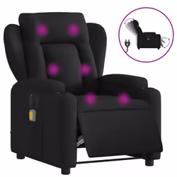 VidaXL 3204472, Tissu, Noir, mousse, 110 kg, 770 mm, 945 mm