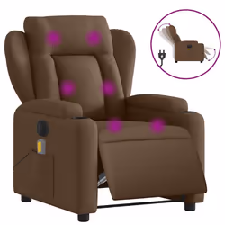 VidaXL 3204474, Tissu, Marron, mousse, 110 kg, 770 mm, 945 mm