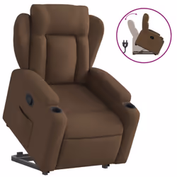 VidaXL 3204486, Tissu, Marron, mousse, 110 kg, 770 mm, 945 mm