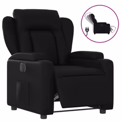 VidaXL 3204530, Simili-cuir, Noir, mousse, 110 kg, 770 mm, 945 mm