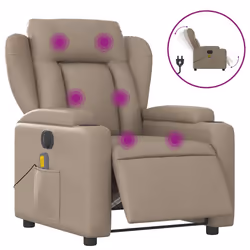 VidaXL 3204543, Simili-cuir, Cappucino, mousse, 110 kg, 770 mm, 945 mm