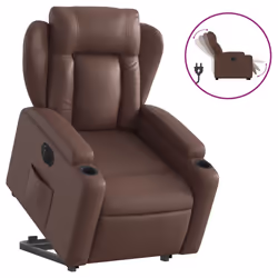 VidaXL 3204560, Simili-cuir, Marron, mousse, 110 kg, 770 mm, 945 mm