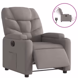 VidaXL 3204580, Tissu, Taupe, mousse, 110 kg, 740 mm, 890 mm