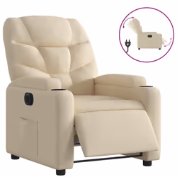 VidaXL 3204581, Tissu, Crème, mousse, 110 kg, 740 mm, 890 mm