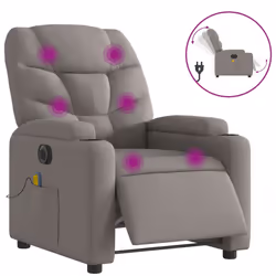VidaXL 3204592, Tissu, Taupe, mousse, 110 kg, 740 mm, 890 mm