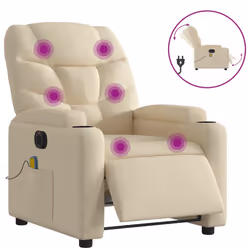 VidaXL 3204593, Tissu, Crème, mousse, 110 kg, 740 mm, 890 mm